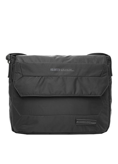 Сумка чоловіча чорна 1713-06 Volunteer (336377911)