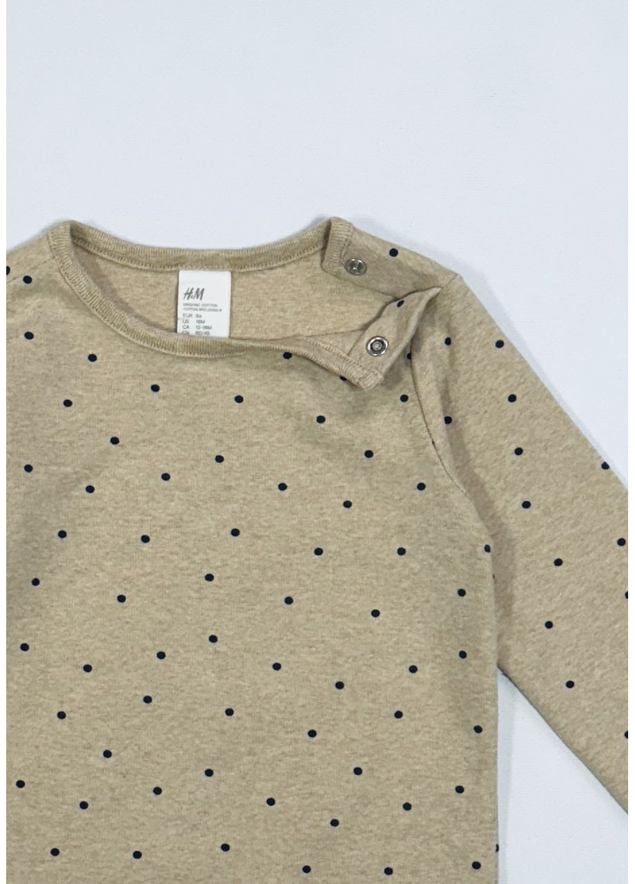 Бежевый демисезонный лонгслив H&M