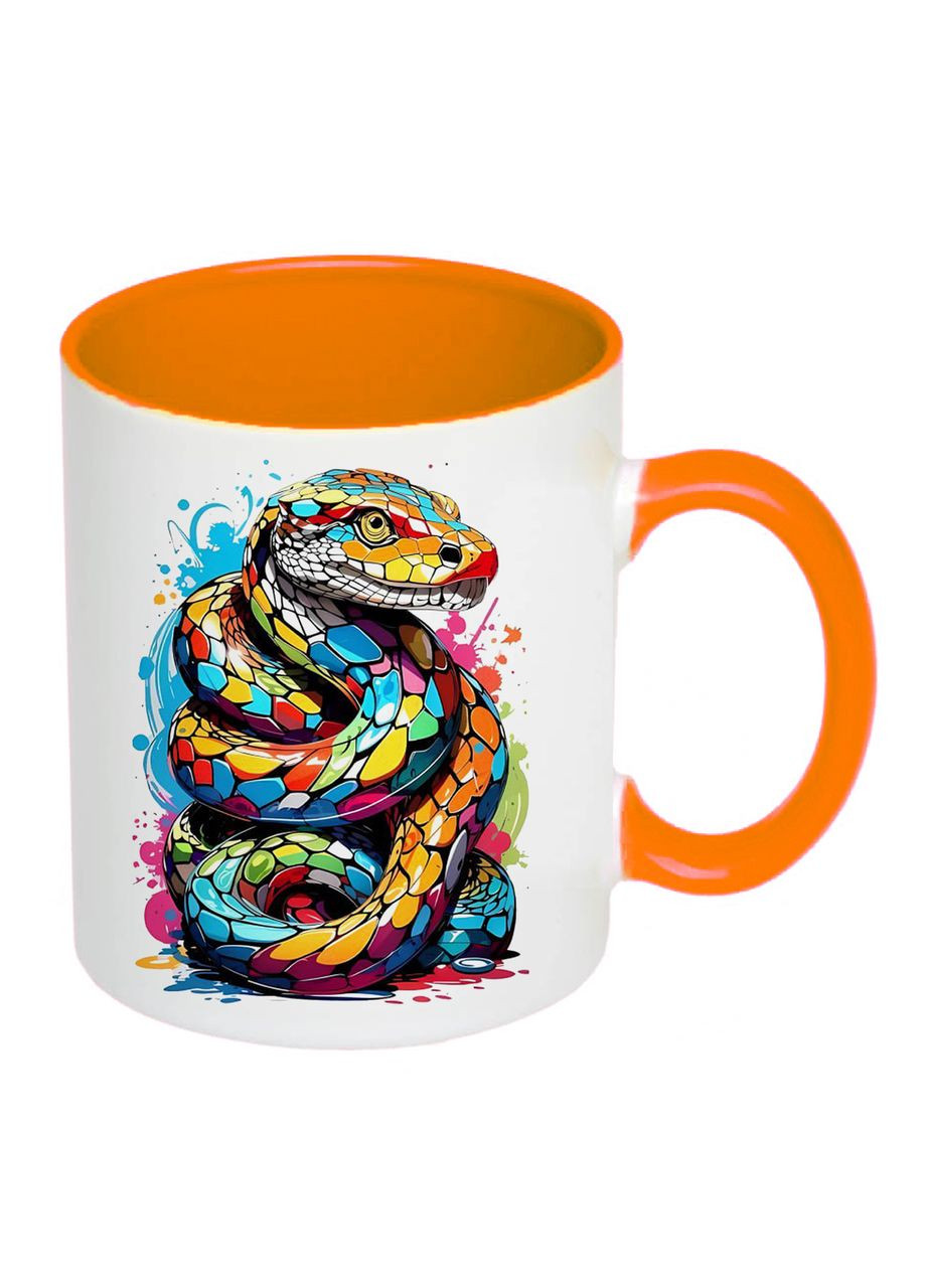 Чашка с печатью символа года "Змея" 330мл ( ) (21273) No Brand (315335972)