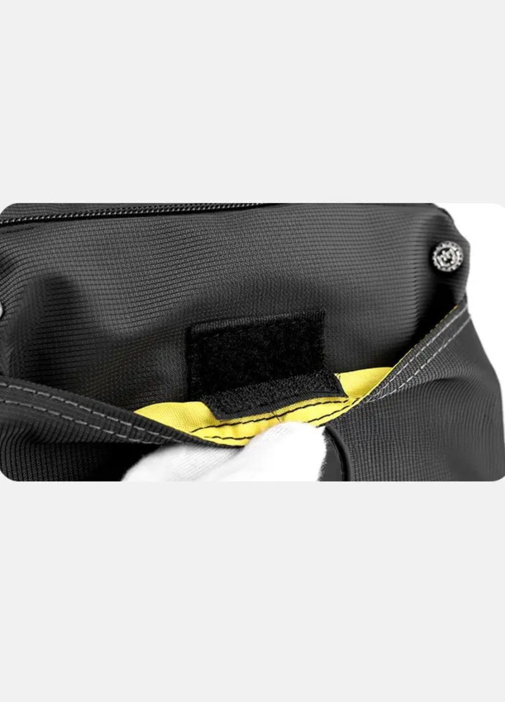 Компактна чоловіча багатофункціональна сумка Black Comfort No Brand (283608404)