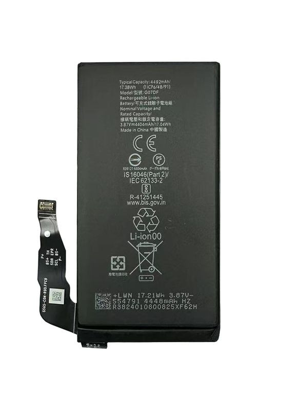 Акумулятор для Pixel 8A (4492 mAh) G07DF Google (341327143)