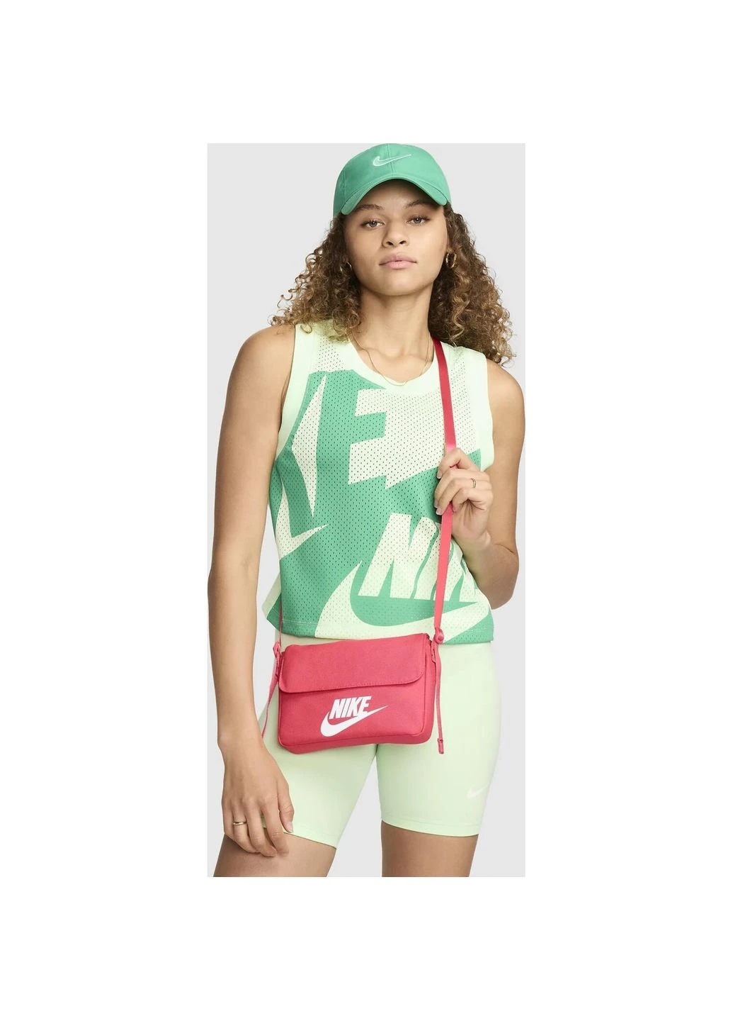 Сумка через плечо женская W NSW 3L коралловая CW9300-629 Nike FUTURA 365 CROSSBODY (397081531)