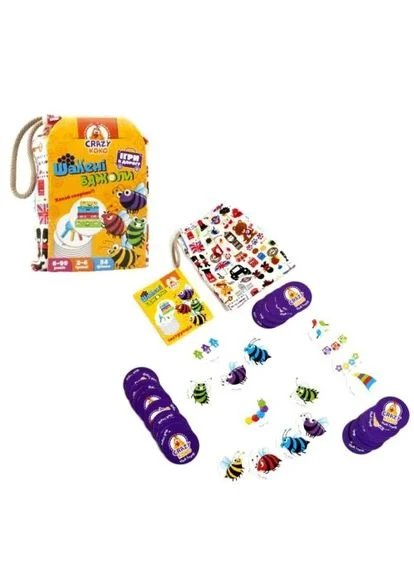 Настільна гра Vladi Toys Безумні бджоли для дітей від 6 років 2-4 гравці ProDobro (393446260)