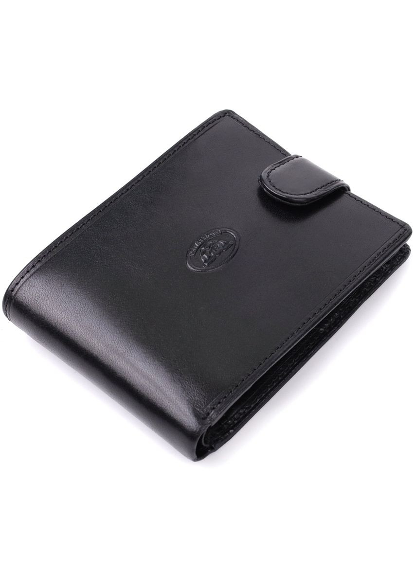 Кошелек мужской из гладкой натуральной кожи 20853_1 (396A-Q nero) Tony Perotti (362024777)