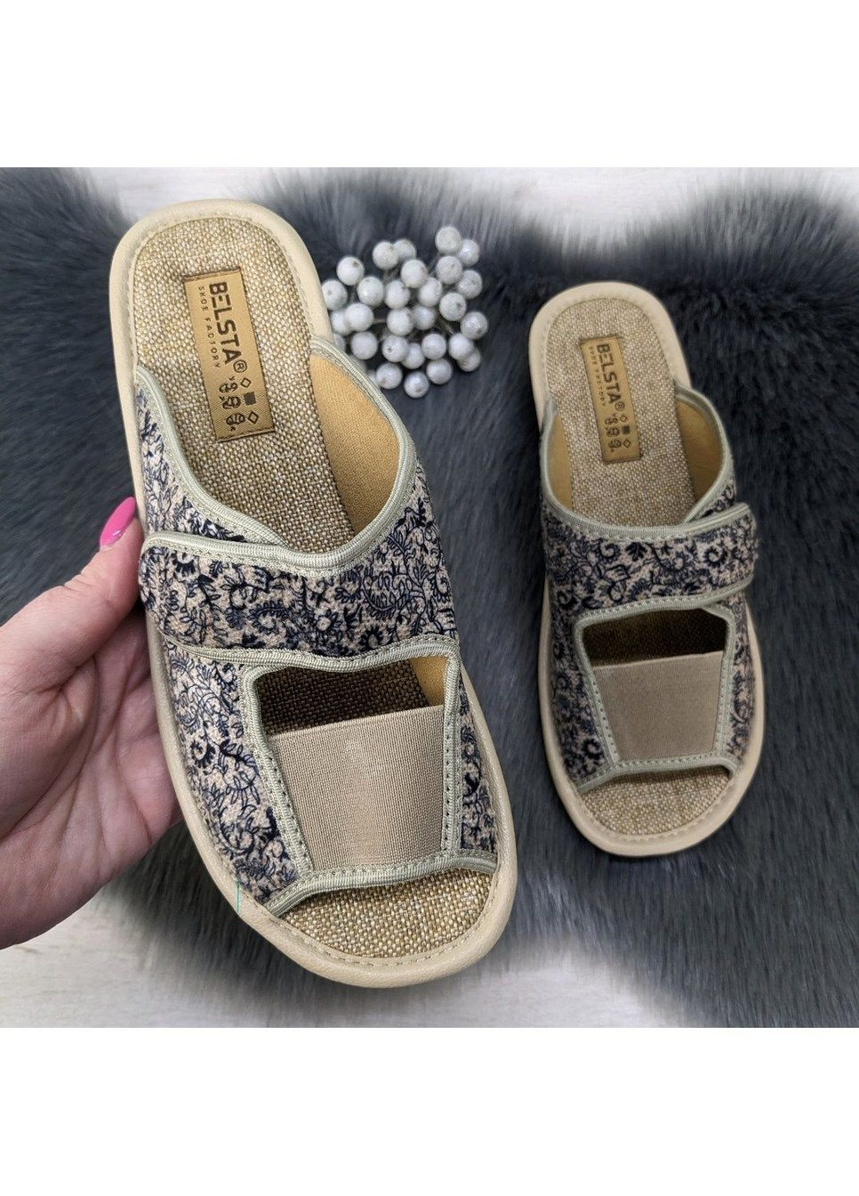 Тапочки жіночі кімнатні з відкритим носком Белста (273052229)