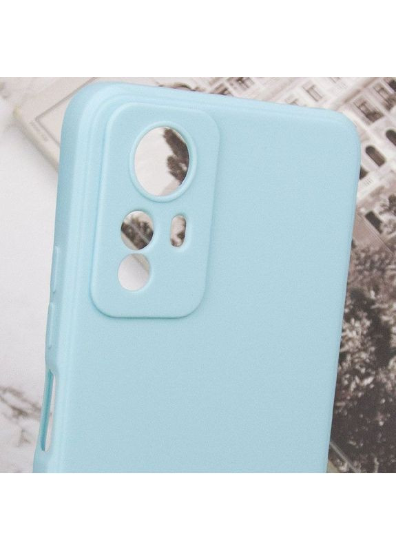 Силиконовый чехол Candy Full Camera для Xiaomi Redmi Note 12S Голубой Epik (372499637)