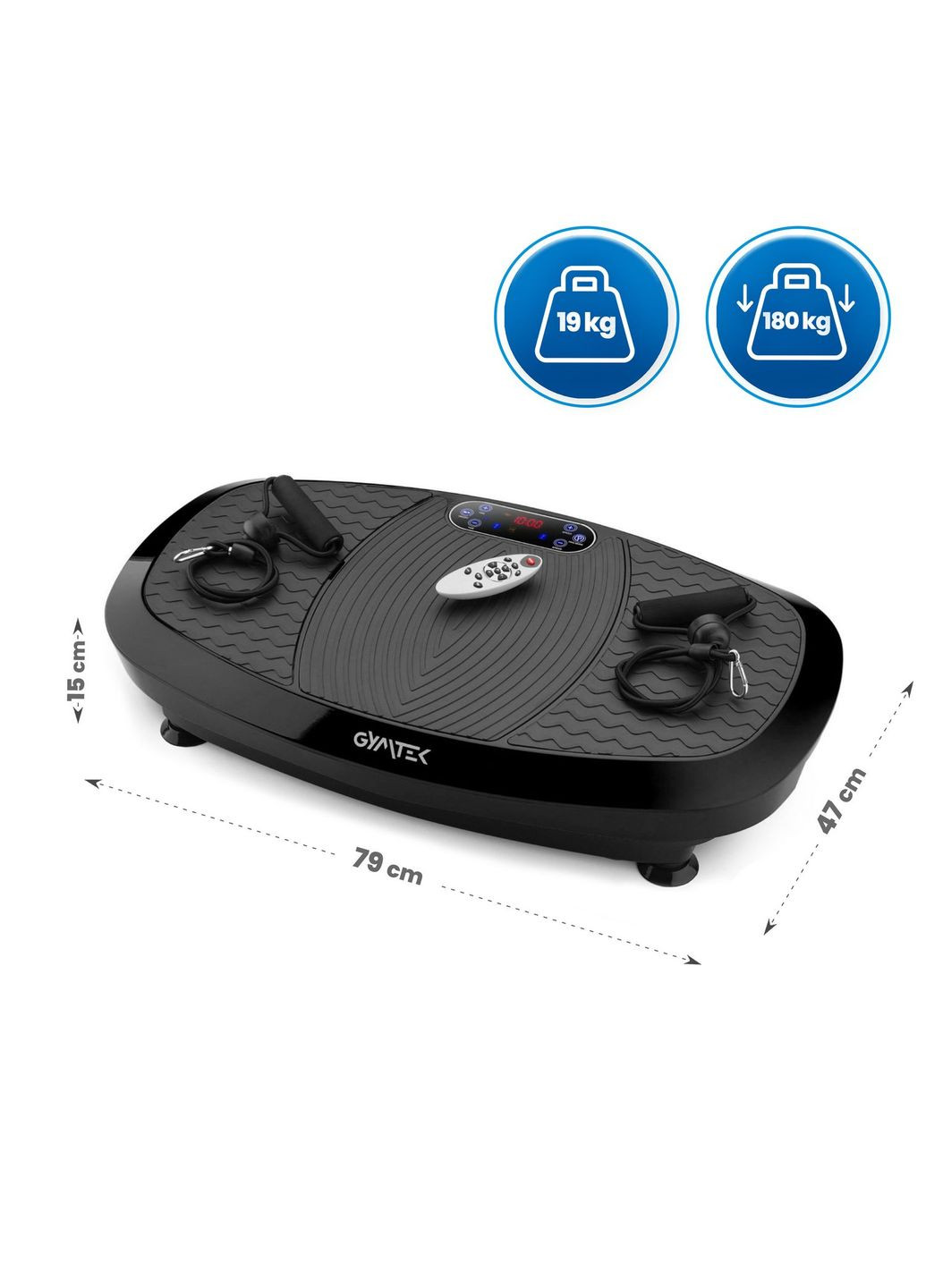 Вібраційна платформа 3D XP750 Black Gymtek (361951600)