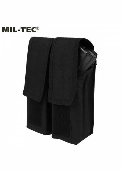 Підсумок тактичний Для магазину АК47 Подвійний Mag.Tasche AK47 Double Black (13496802) Mil-Tec (323650596)