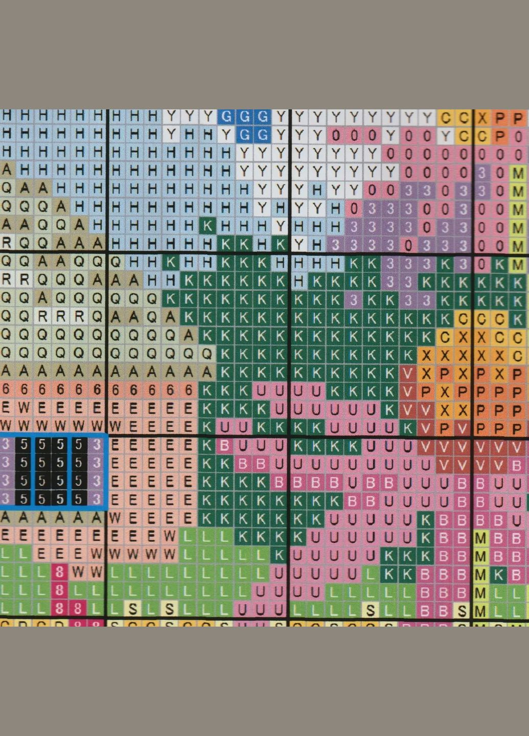 Набор для вышивания по нанесённой на канву схеме "Four season in the fieldautumn". AIDA 14CT printed 33*33 см Joy Sunday (313613578)