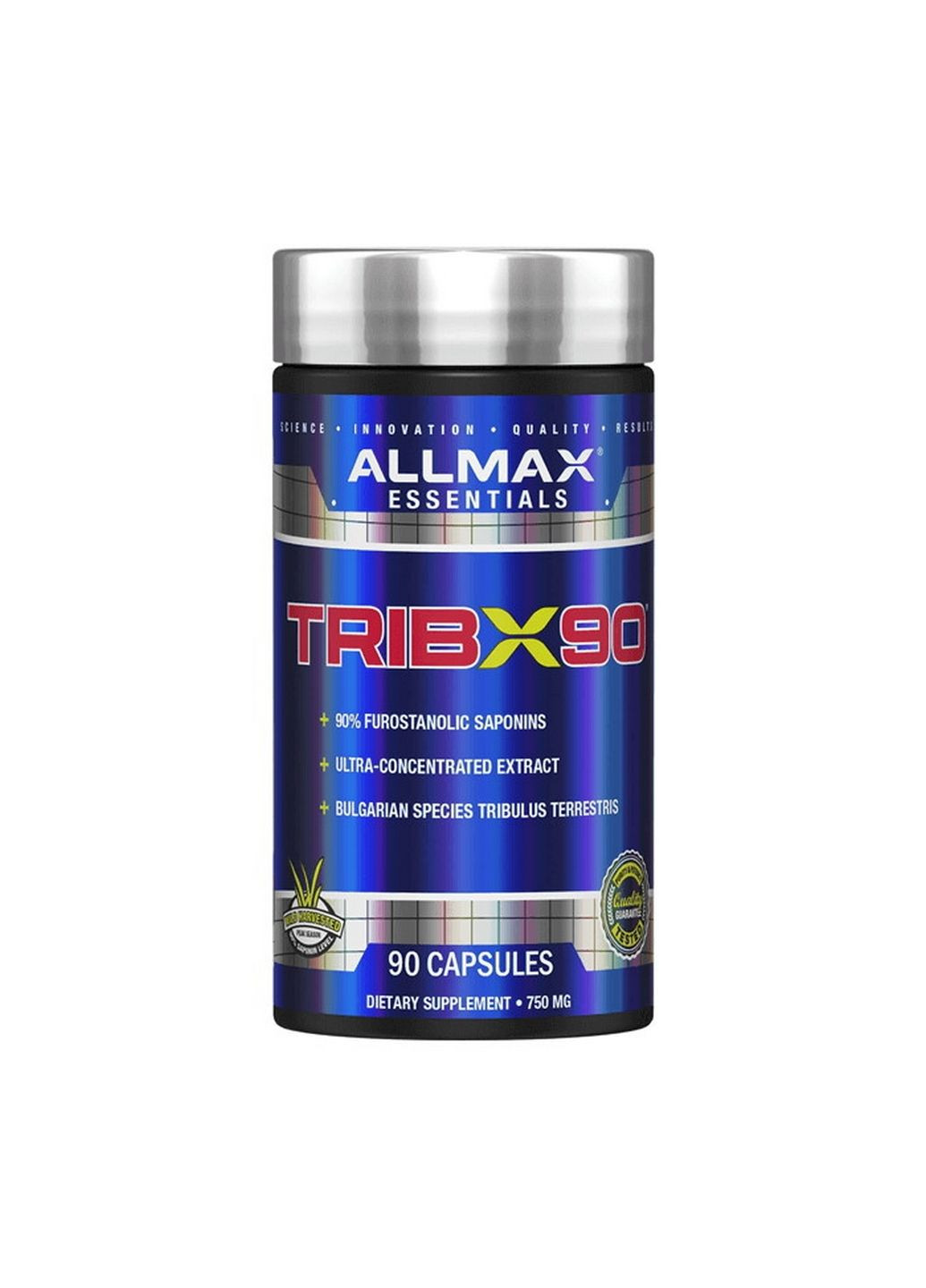 Стимулятор тестостерона TribX90, 90 капсул ALLMAX Nutrition (293482573)