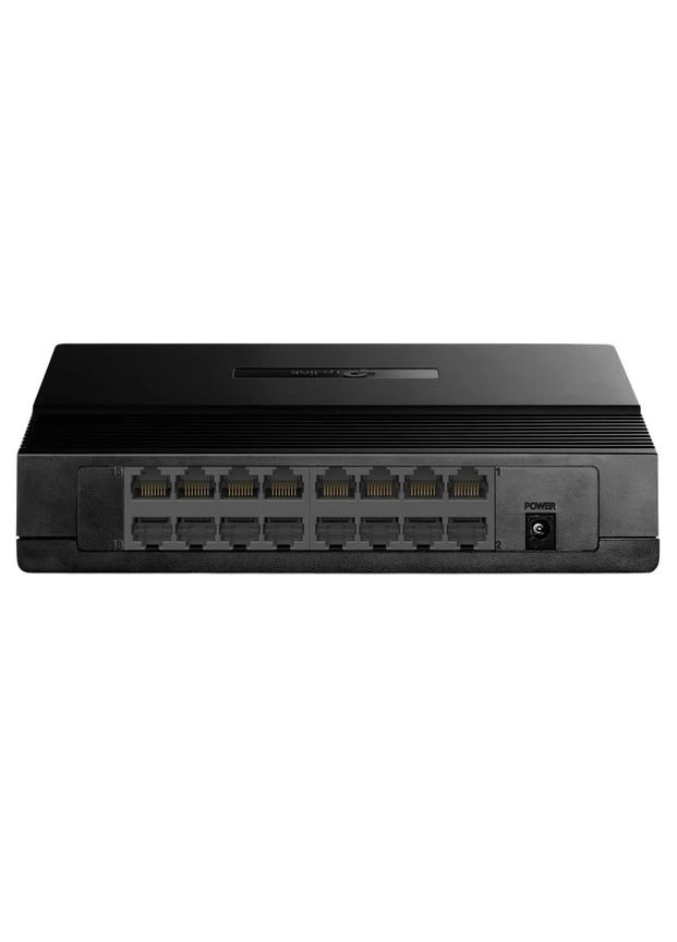 Комутатор TL-SF1016D, 16 портів, настільний, Fast Ethernet 10/100 Мбіт/с TP-Link (342400766)