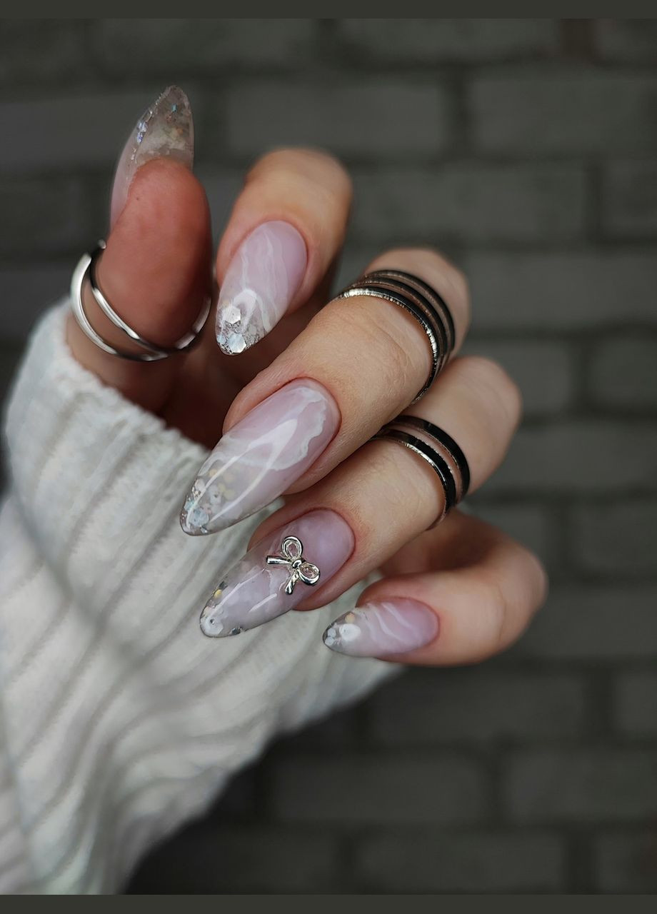 Гелевые типсы для наращивания ДВЕ упаковки (480шт) Magic Girl (303635333)