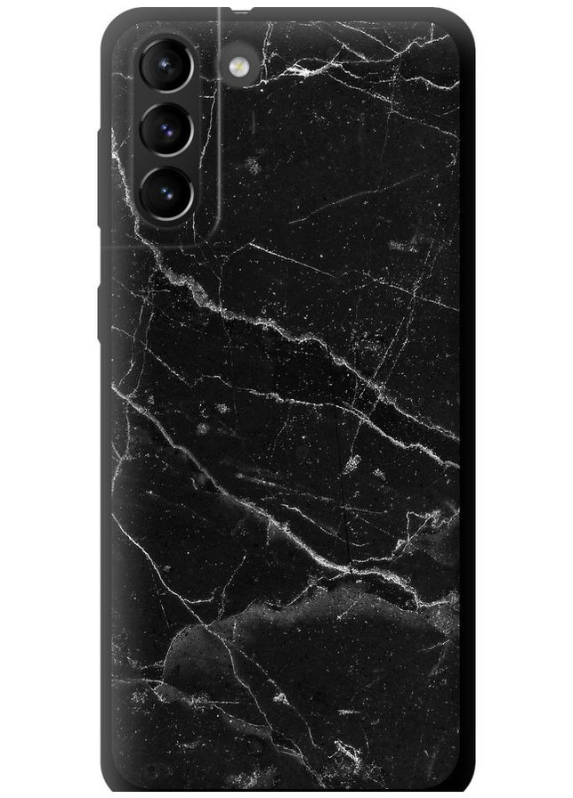 TPU чехол 'Черный мрамор v2' для Endorphone Samsung Galaxy S21 Plus (317205320)