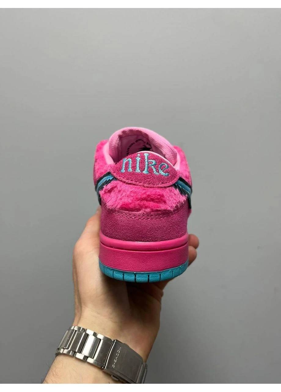 Розовые демисезонные кроссовки мужские nike dunk low grateful debears pink найк данк розовые No Brand