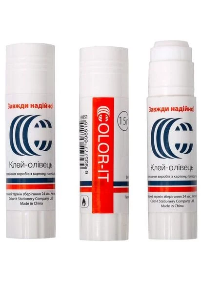 Клей канцелярський сухий 1015-CIT 15 грам Color-it (388939120)