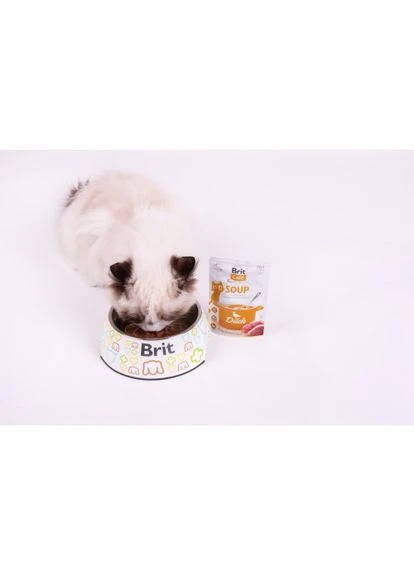 Корм вологий "Суп для котів Soup with Duck з качкою", 75 г (*) Brit Care (322589780)
