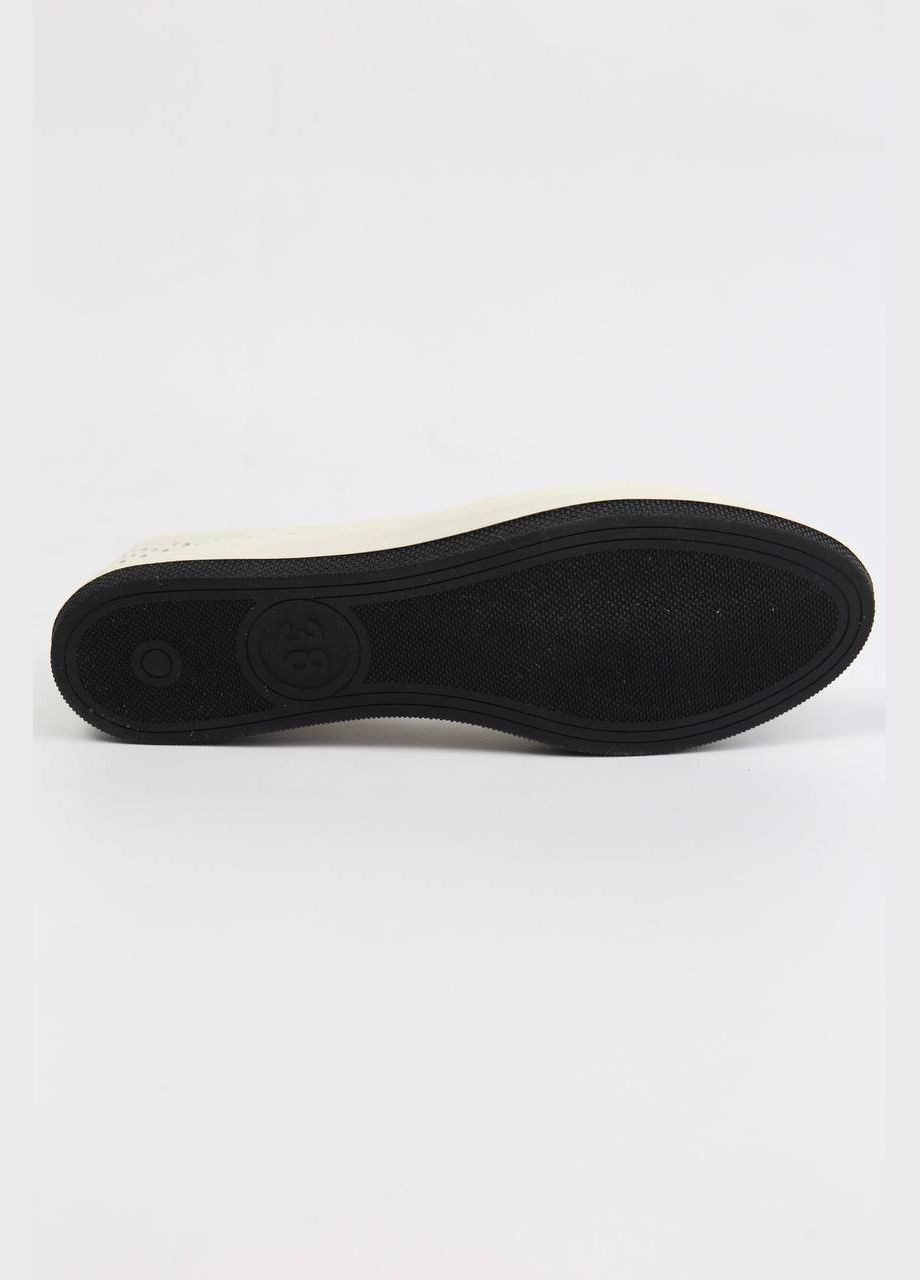 Женские балетки Benito | бежевые однотонные натуральная кожа (317783722)