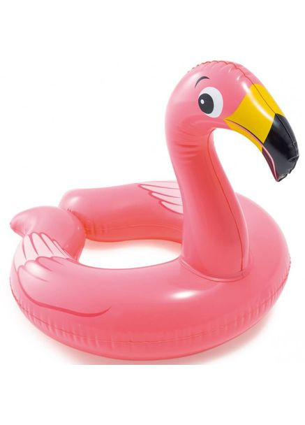 Детский надувной круг 59220, Фламинго 58 x 55 см. Intex (302367484)