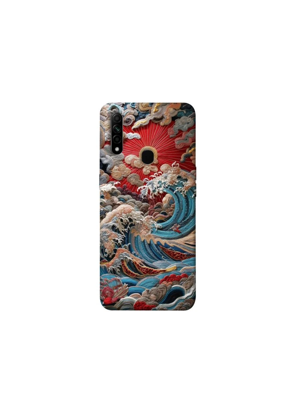 Чехол на Oppo A31 Japa wave ver.2 Frontalka (393231130)