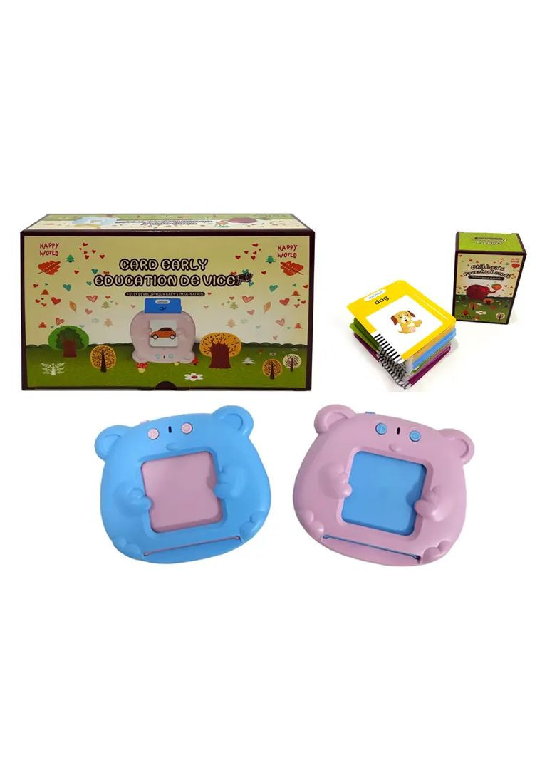 Розвиваючий набір Кишеньковий алфавіт Монтессорі Ведмежатко 112 карток в асортименті 1715 YG Toys Нас1777 (370651182)