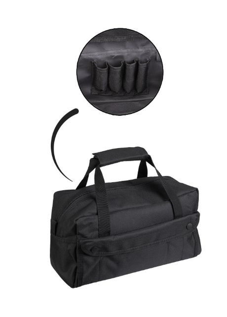 Сумка тактическая Для инструмента Черная 31 х 15 х 17 см. EINSATZTASCHE KLEIN 600D PES SCHWARZ (13802102) Mil-Tec (292132337)