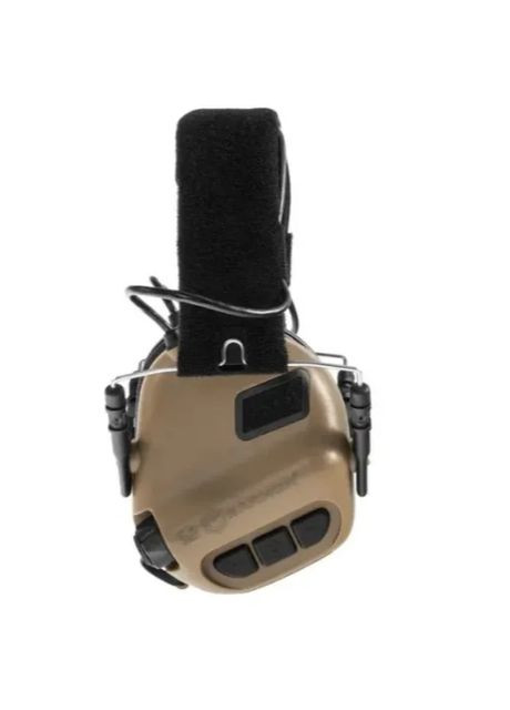 Наушники активные тактические для стрельбы M31 Coyote Brown Earmor (314809988)