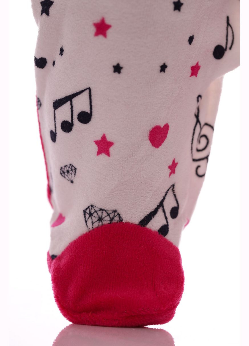 Человечек для девочки велюровый Китти розовый 62 см (26513) BABYKROHA (297198117)