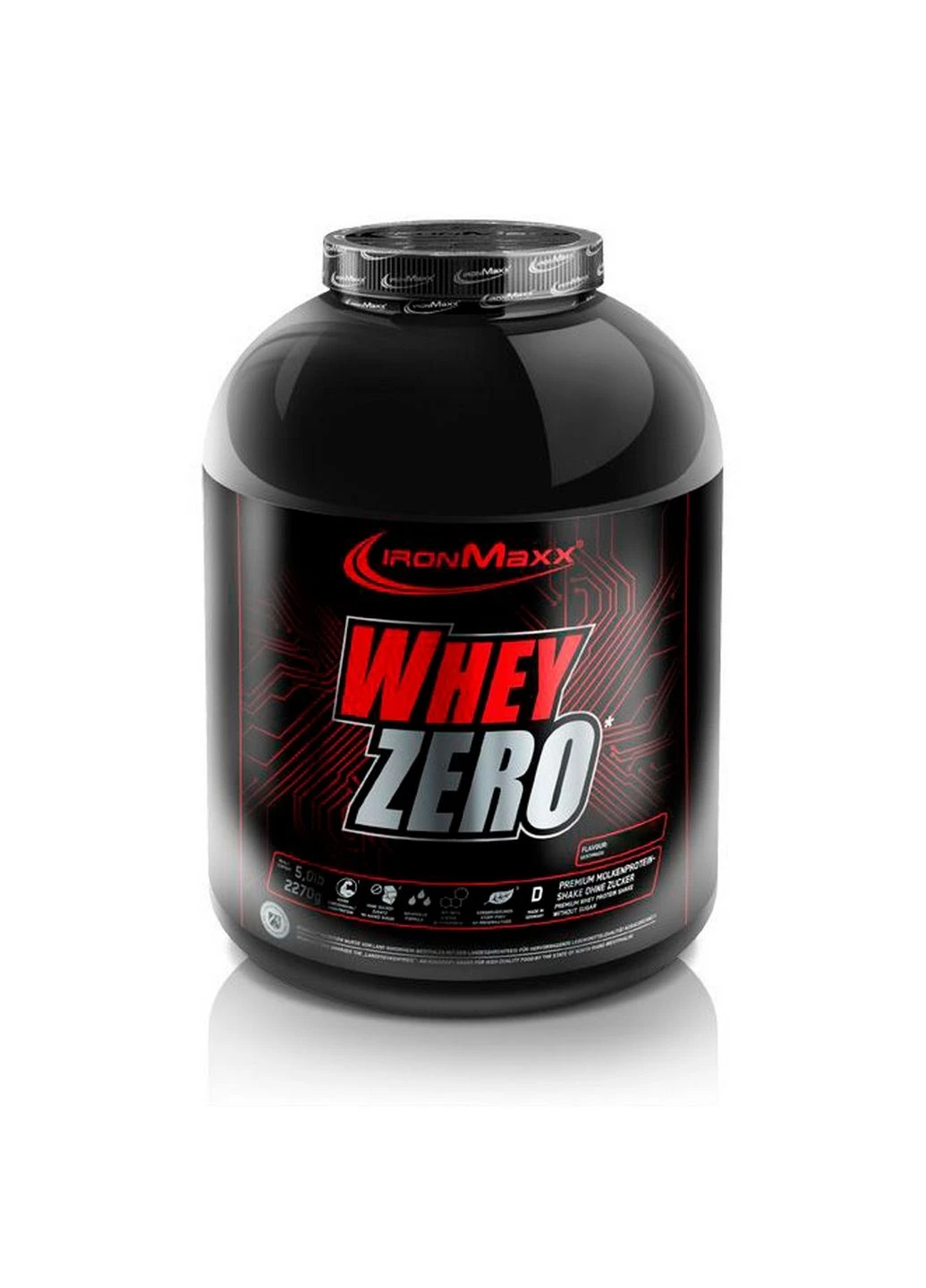 Протеїн Whey Zero, 2.27 кг Молочний шоколад Ironmaxx (315873038)