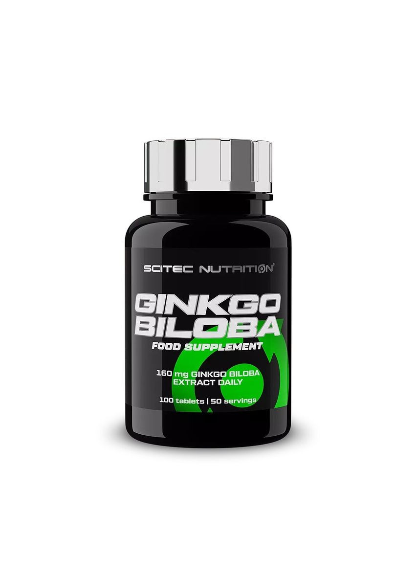 Натуральная добавка Scitec Ginkgo Biloba, 100 таблеток Scitec Nutrition (334705141)