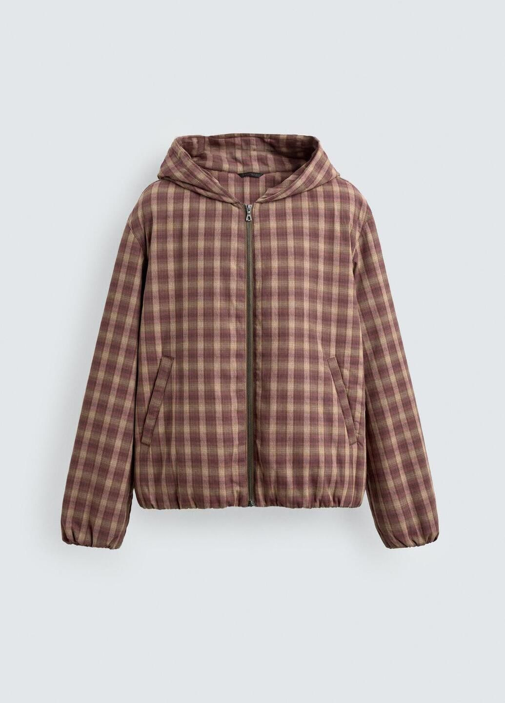 Комбінована демісезонна куртка Zara