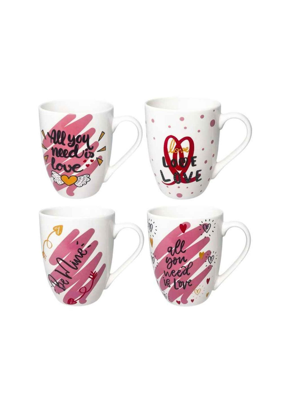 Чашка 350мл "Love" 4160-78 SNT (359437823)