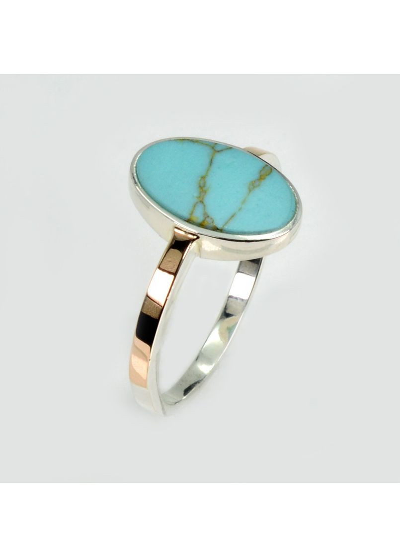 Срібна каблучка з бірюзой Silver Style (367112405)