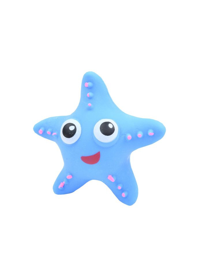 Дитяча іграшка тянучка-антистрес "Морська зірка" MS 4045, 10 см Синій Bambi (320741271)