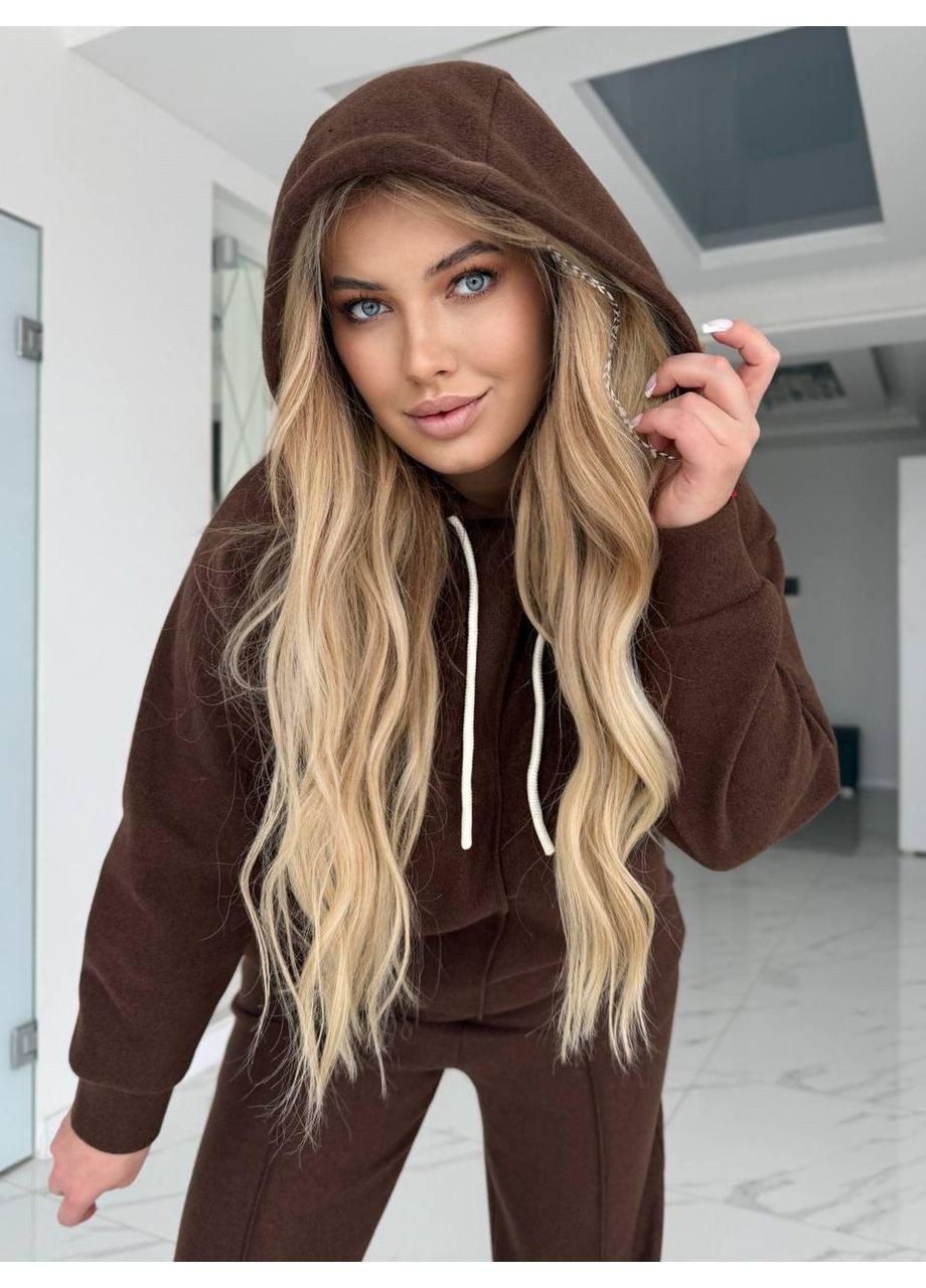 Женский спортивный костюм двойка из мягкой ангоры, полномерный Sofia 572 (367955550)