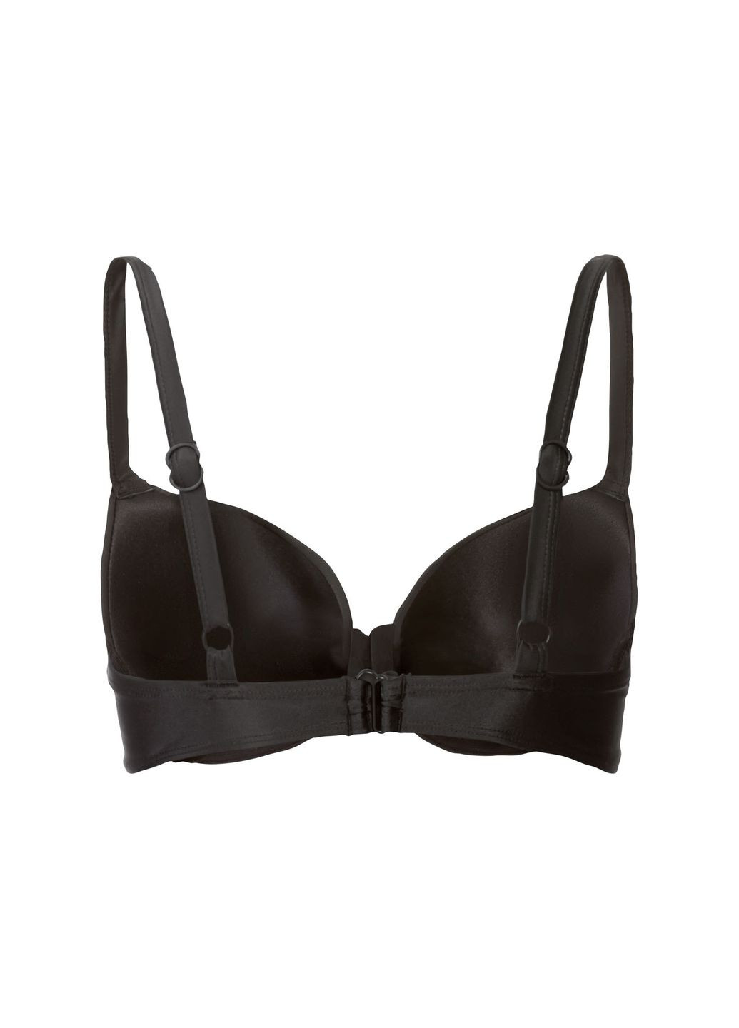 Верхня частина купальника з ущільненими чашками для жінки CREORA® 334304-372167 36(S) чорний Esmara С открытой спиной, С открытыми плечами (293814451)