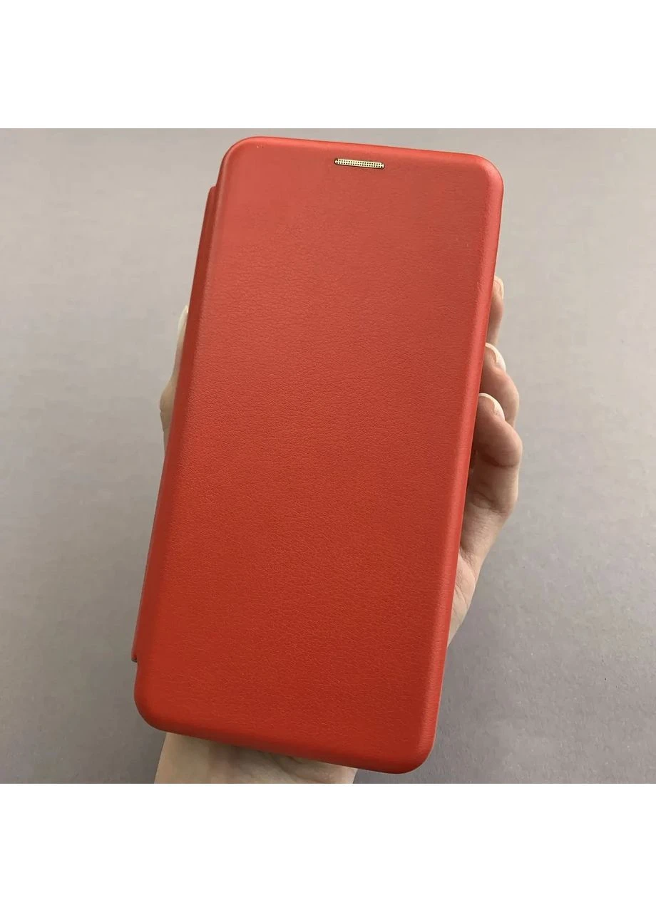 Чехол-книжка кожа для Xiaomi Redmi Note 13 Pro+ 5G Red No Brand (391203554)