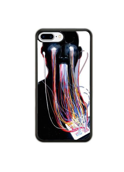 Чехол для Apple Iphone 8 Plus Черный No Brand (302223848)