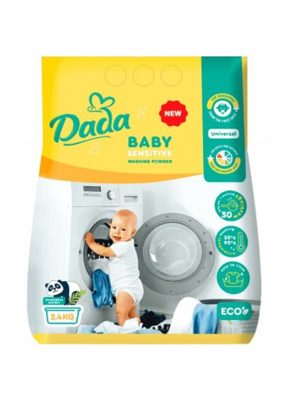 Пральний порошок (4820174980344) Dada для прання дитячих речей 2.4 кг (268140608)