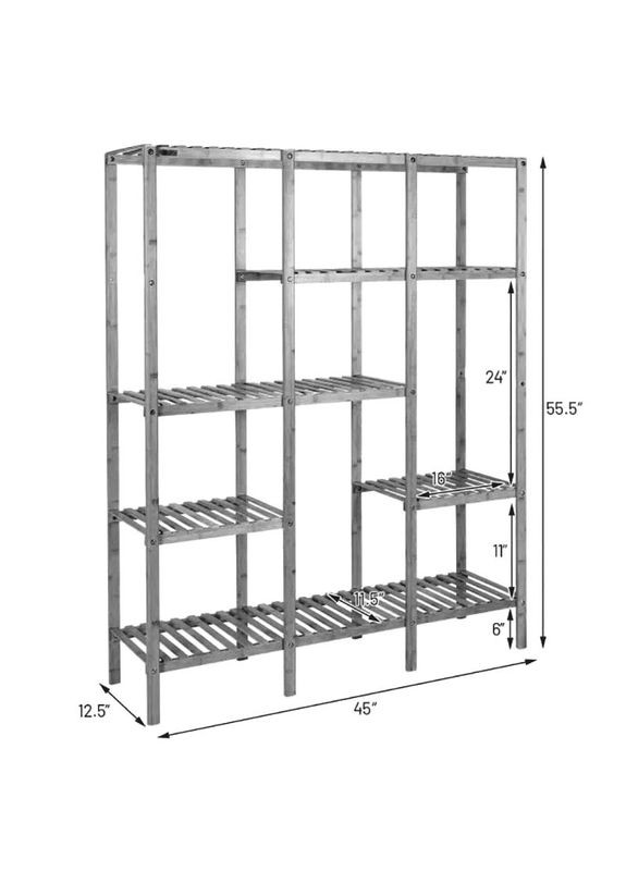 Стелаж кухонний з дерева Ірвінгтон сієна (СТА-023905) No Brand (327865526)
