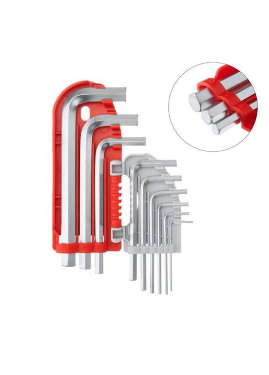 Набор шестигранных ключей 9 шт. Pro (HT-1801) Intertool (353493921)