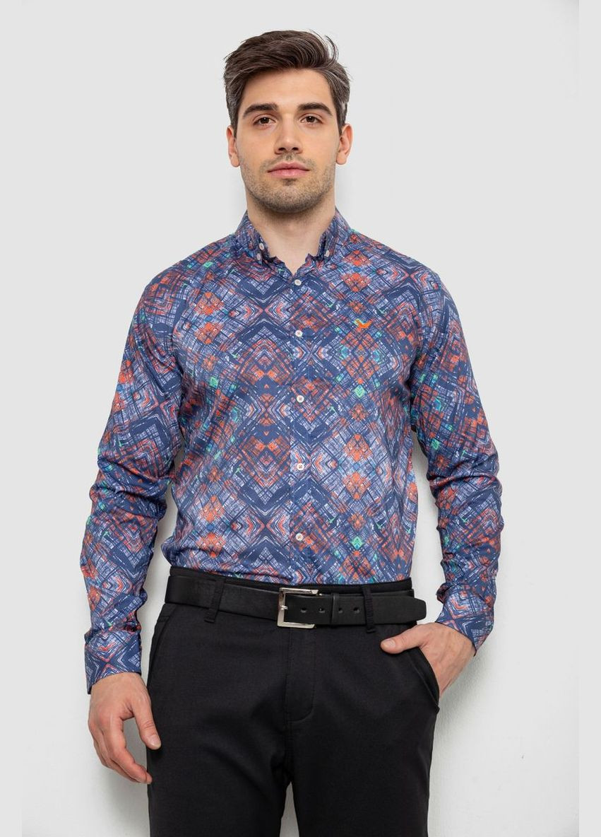 Сорочка чоловіча з принтом Ager 214R2684 (338185892)