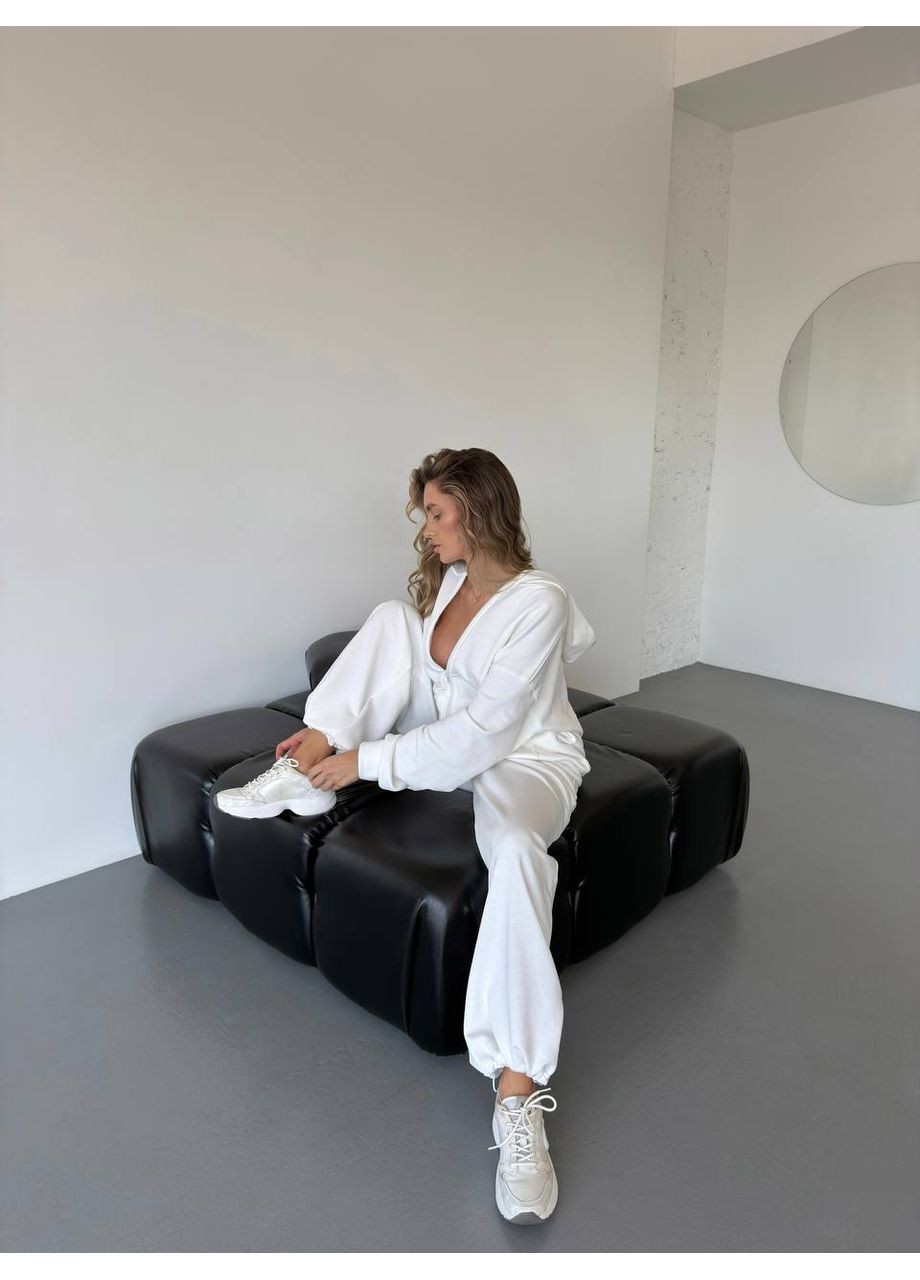 Жіночий костюм з кулісками "Комфорт на роки" | Розмірна сітка в описі GD/GL Модний простір (364966675)