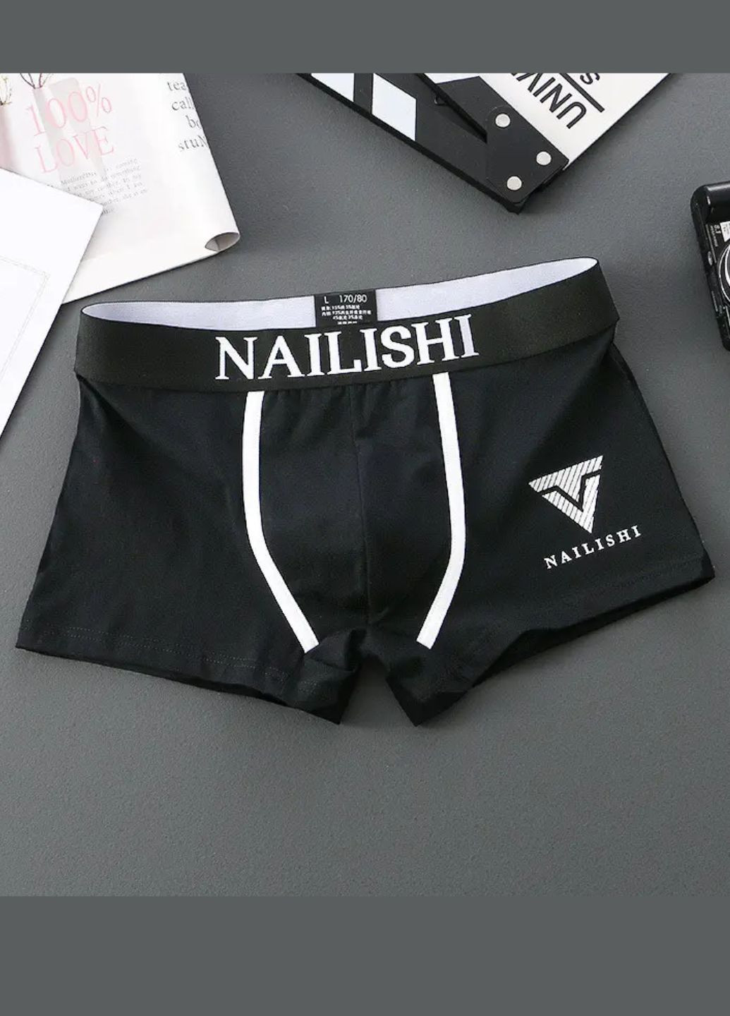 Мужские хлопчатобумажные трусы боксеры Simple Comfort (1717-52-05) Macarena (322111948)