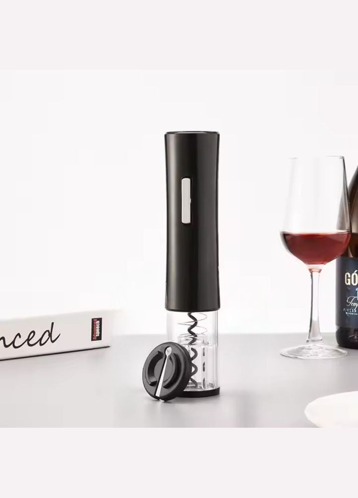 Штопор электрический на батарейках автоматический для вина электроштопор портативный прозрачный No Brand (346533713)