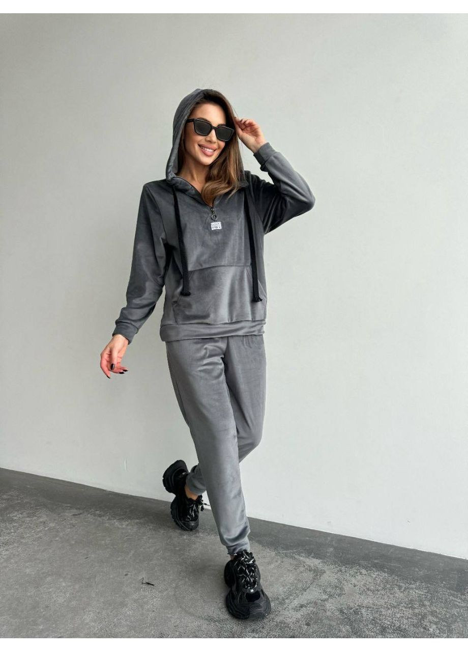 Спортивный костюм на меху – ЗАМЕР В ОПИСАНИИ DK/DL Мода без кордонів (365716019)