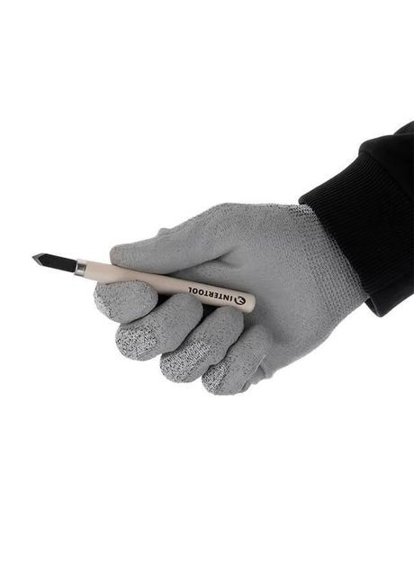 Набор резцов для дерева 135 мм из инструментальной стали (12 шт.) Intertool (332204084)