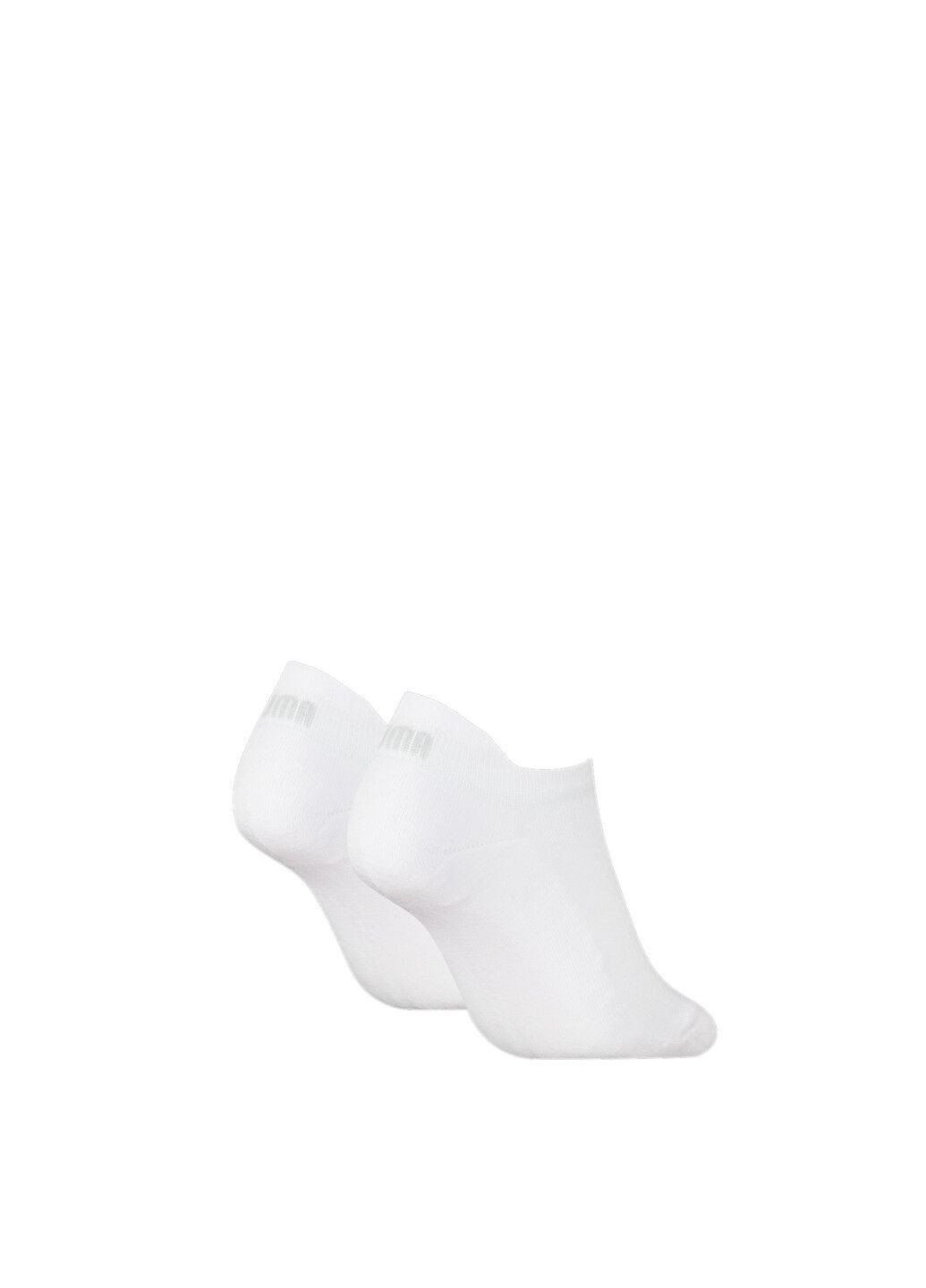 Белые носки women's sneaker socks 2 pack Puma однотонные (301126234)