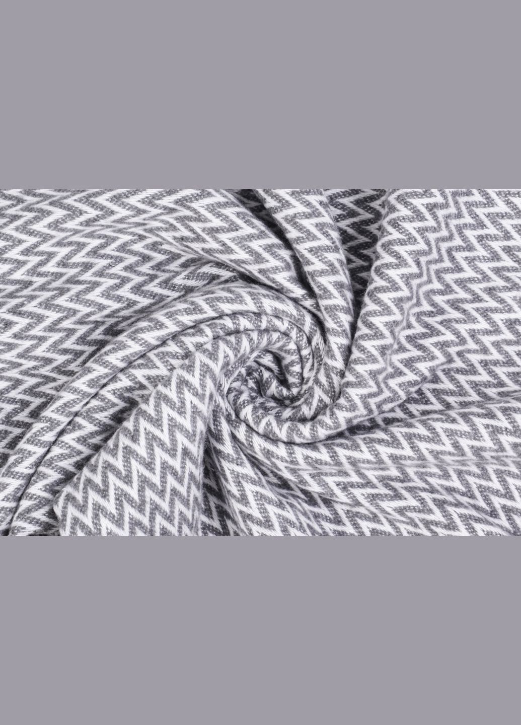 Плед хлопковый зиг-заг 200 x 220 см Love You 4632 (315690516)