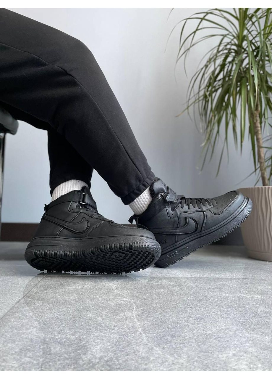 Черные зимние кроссовки мужские nike gore-tex winter black v2 найк No Brand