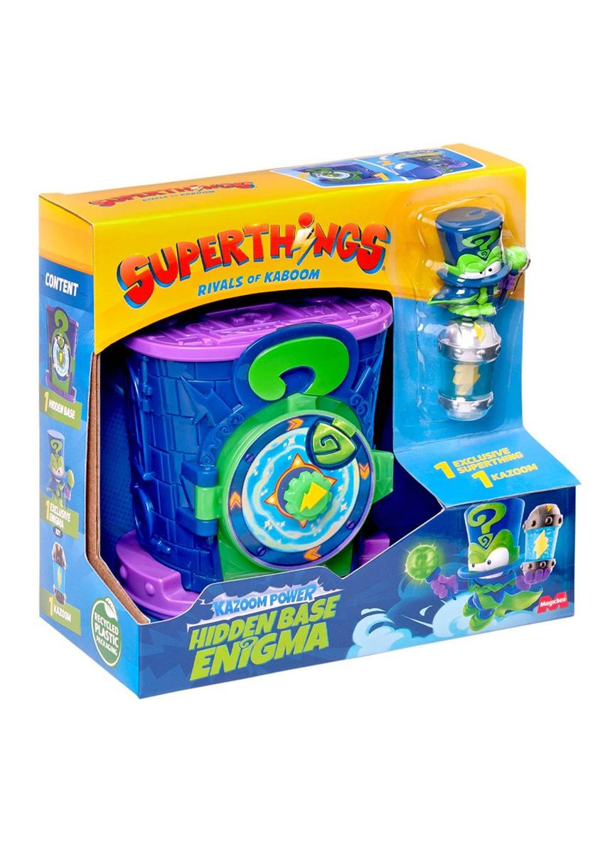 Игровой набор серии Kazoom Power - Скрытая база Энигма СуперСингс (PSTSP112IN230) SuperThings (365813209)